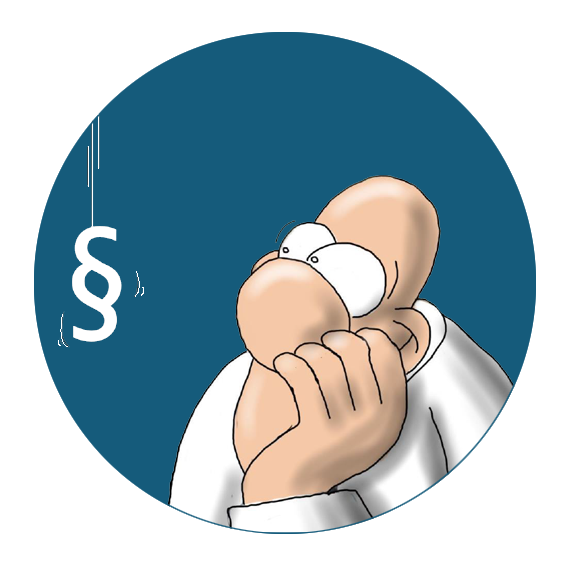 Cartoon zu Datenschutz
